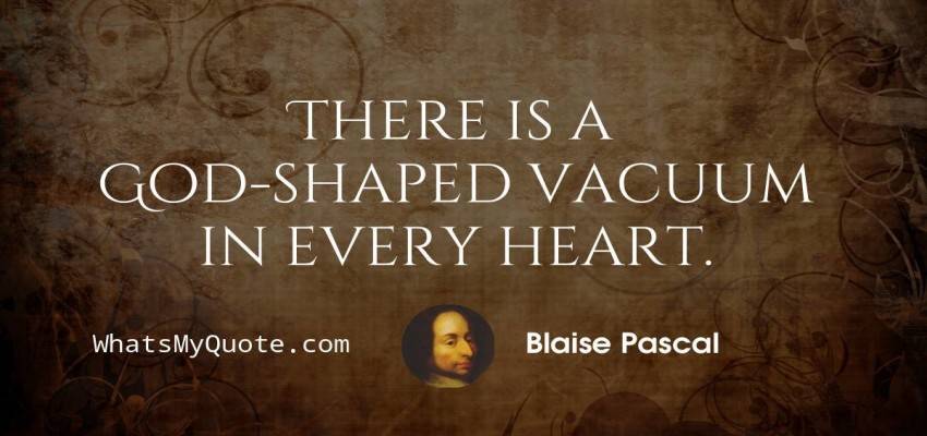 Blaise Pascal Words Differently Arranged Have A Different Meaning An